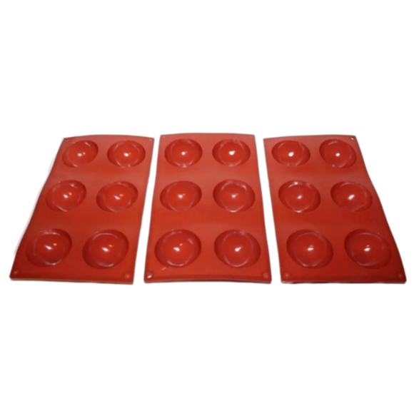 3 Pack Silicone Baking Mold Pans - Picture 12 of 16